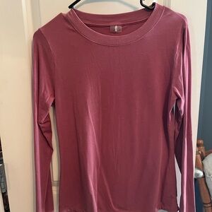 Calia Mauve Long Sleeve Top